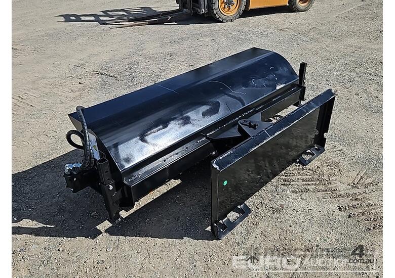 caption Unused Captok Hydraulic Angle Broom to suit Skidsteer Loader