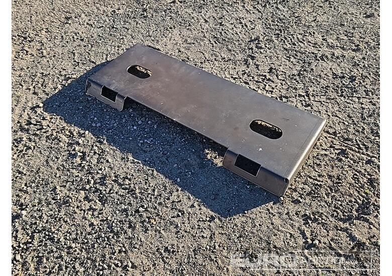caption Unused Captok Heavy Duty Mounting Plate to suit Skidsteer Loader