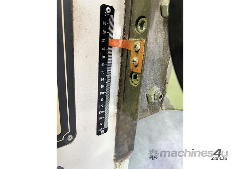 caption Planer - Thicknesser Machine with edge trimming capability - Capacity to 1300mm wide x 150mm thick