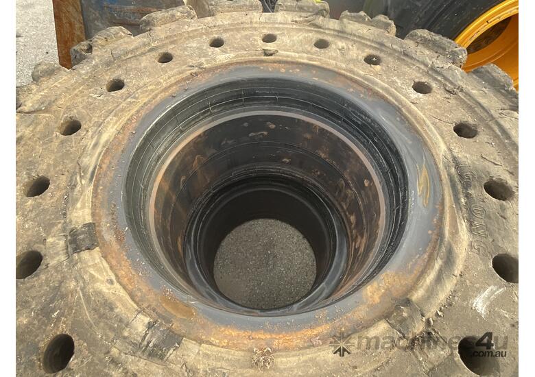 caption 4x Tyres Suit John Deere Wheel Loader