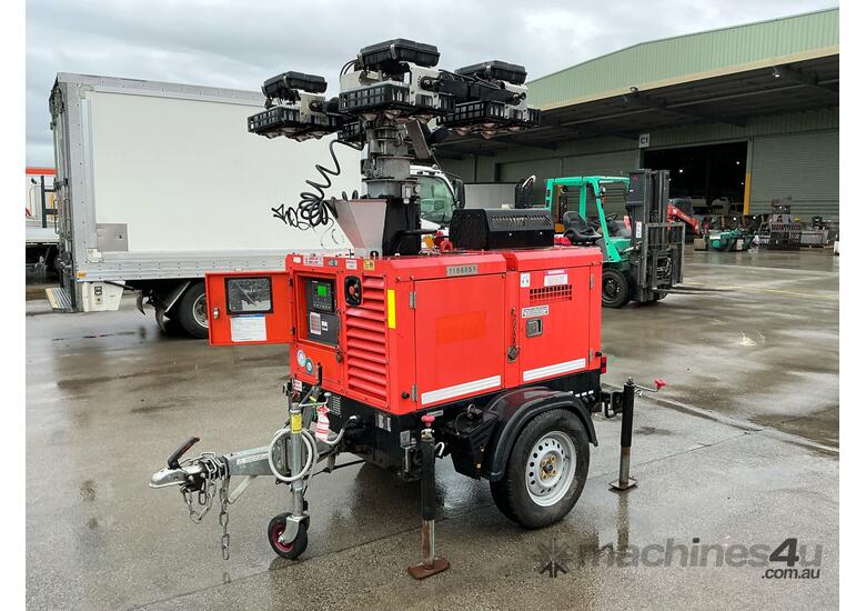 caption 2018 Powerlink Single Axle Lighting Tower Trailer