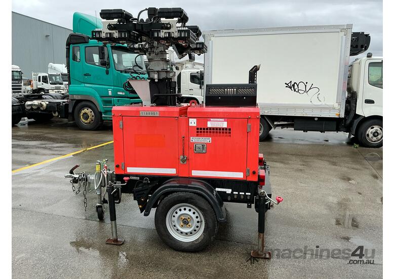 caption 2018 Powerlink Single Axle Lighting Tower Trailer