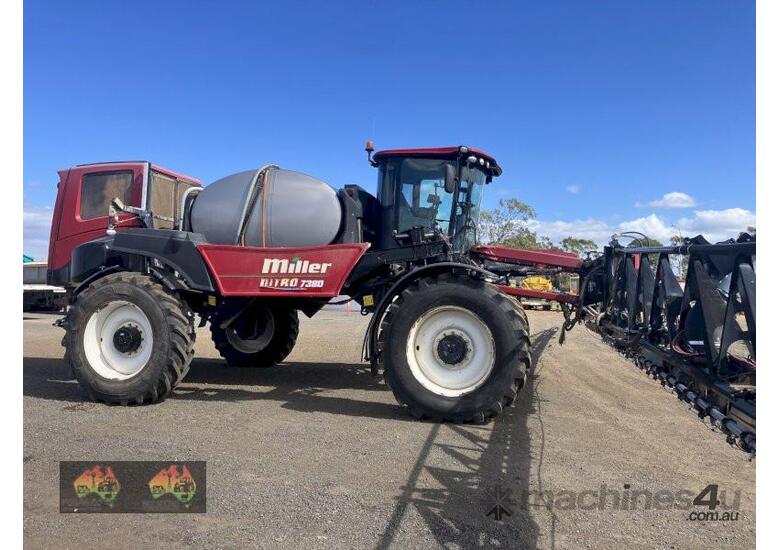 caption (8973) Miller Nitro 7380 SP sprayer ( NOTE NO BUYERS PREMIUM )