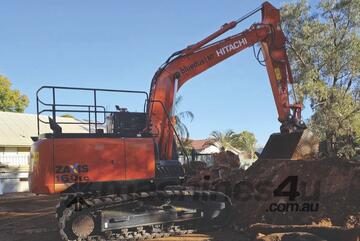 1 Hitachi Excavator, Model, Hitachi ZX160LC-5