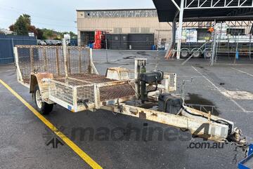 2009 JG Schultz T20 Single Axle Tipping Plant Trailer