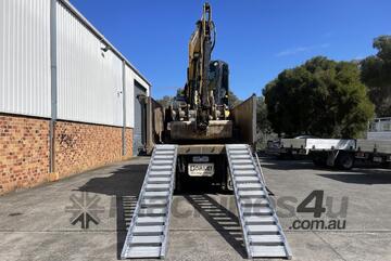 3.5m - 7Tonne Heavy Duty Steel Track,Rubber Pads on steel,Rubber Track & Rubber Tyre Machinery Loadi