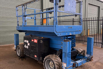Genie 33 ft Rought Trerain Scissor Lift