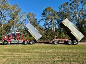 2009 Kenworth T908 tipper and Borcat dog trailer, Cummins ISX 600HP - picture1' - Click to enlarge