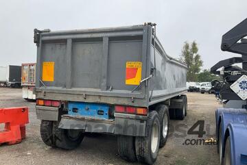 2012 Hercules HEDT-4 Quad Axle Alloy Tipper Dog Trailer