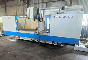 2011 Eumach FBE2600 CNC Universal Bed Mill