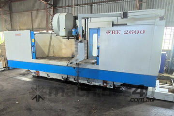 2011 Eumach FBE2600 CNC Universal Bed Mill