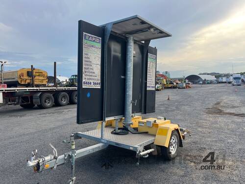 2017 Safe Roads F1504001C Single Axle VMS Board