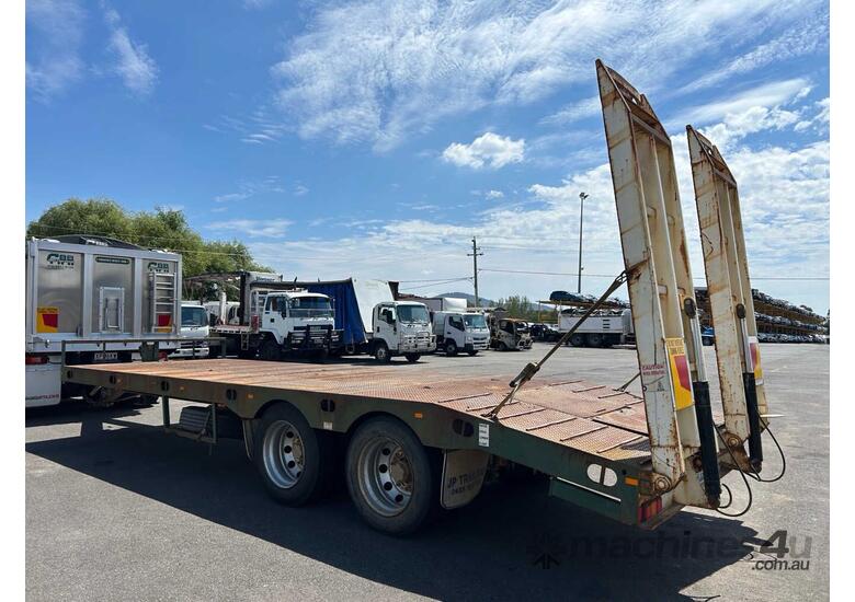 2010 JP Trailers Beaver Tail Tandem Axle Trailer