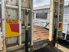 2010 JP Trailers Beaver Tail Tandem Axle Trailer - picture0' - Click to enlarge