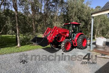 T78 16/16 Power Shuttle 4WD Cabin Tractor and 4-in-1 Loader Package