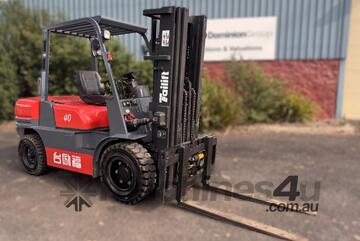 2021 TAI LIFT 4 WHEEL COUNTER BALANCE FORKLIFT.