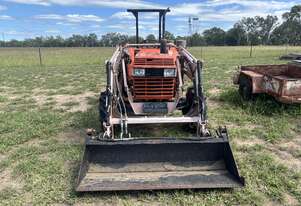 Kubota L1 38DT Tractor and Slasher Package