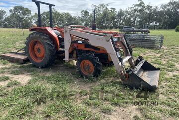 Kubota L1 38DT Tractor and Slasher Package