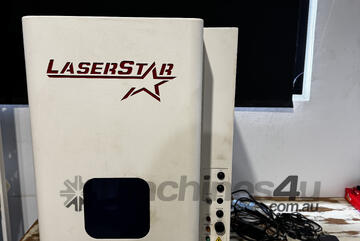 2019 LaserStar 558-382 30W Fibre Laser Marking System Deep Engraving Specialist Low Hours