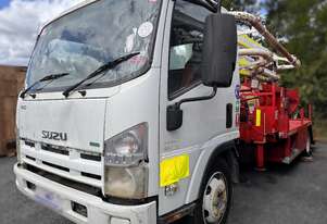 2011 ISUZU NQR 450 CONCRETE PUMP TRUCK