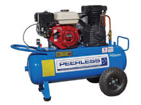 Peerless P17 Petrol Belt Drive Air  Compressor - picture0' - Click to enlarge
