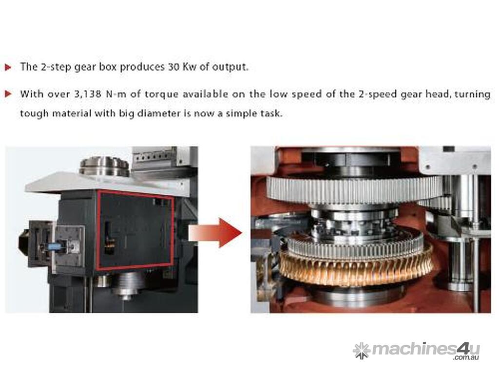 goodway lathe turn on