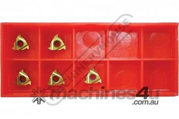 11ERM Carbide Inserts - External Threading 60 Grade P30 5 Inserts Per Pack