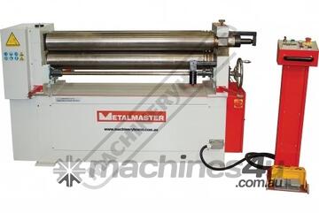 PR-136A Motorised Plate Curving Rolls 1300 x 6.5mm Mild Steel Capacity Motorised Up/Down Rear Roll,