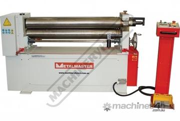 Motorised Plate Curving Rolls PR-136A 1300 x 6.5mm Mild Steel Capacity Motorised Up/Down Rear Roll,