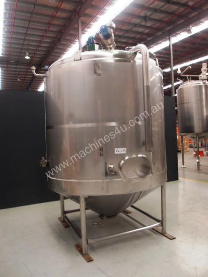 caption Stainless Steel Jacketed Mixing Capacity 6,500Lt.