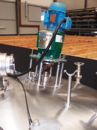 caption Stainless Steel Jacketed Mixing Capacity 6,500Lt.
