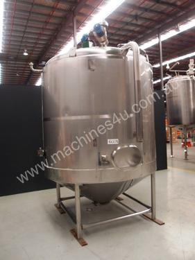 Stainless Steel Jacketed Mixing Capacity 6,500Lt.
