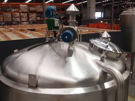 Stainless Steel Jacketed Mixing Capacity 6,500Lt. - picture1' - Click to enlarge