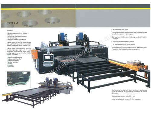 Ficep CNC Drilling & Thermal cutting line