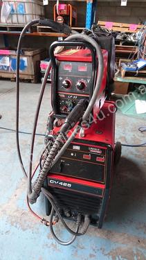 MIG Welder Lincoln CV 425 with LF 33 Separate Wire