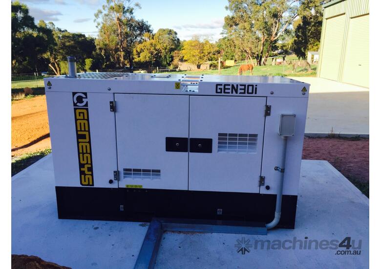 caption Generator 33KVA Isuzu Diesel 415V - ISUZU ENGINE - 2 Years Warranty