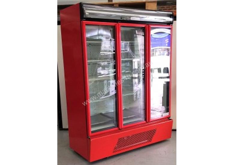 Used Orford 3 Door Upright Fridge Model Bm 45e C