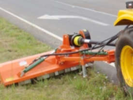 Hanmey Tractor Flail Mulcher Mower 1.4m Cut Hydraulic Offset (Mulching Slasher) - picture0' - Click to enlarge