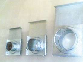 Ezi-Duct Pneumatic Slide Dampers/ Blast Gates for Exhaust Extraction - picture2' - Click to enlarge