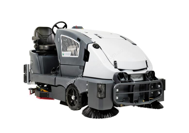 caption Nilfisk CS7010 Combination LPG Scrubber Dryer Sweeper