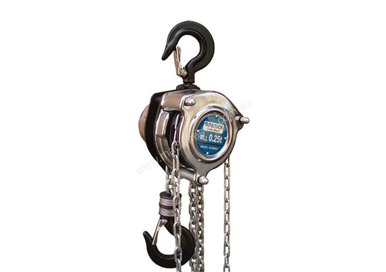 caption 0.25T Garrick Mini Chain Block