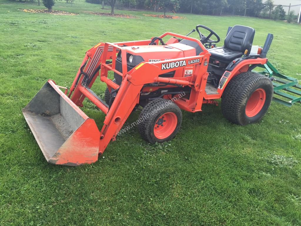 Used 2003 Kubota Front End Loader With Removable Backhoe Tractor