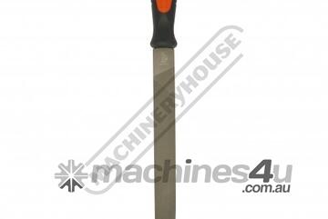 Engineers File, Half Round - Second Cut EF-HRS Hi-Quality Hardened & Tempered Carbon Steel 250mm Bla