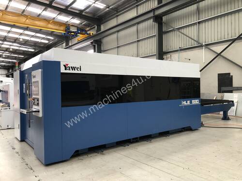 1kW Yawei HLE-1530 Fiber Laser - Bring your laser work in-house. Improve lead times and reduce costs