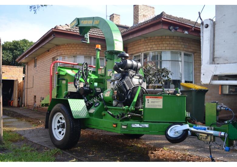 caption Red Roo 6x12 Woodchipper