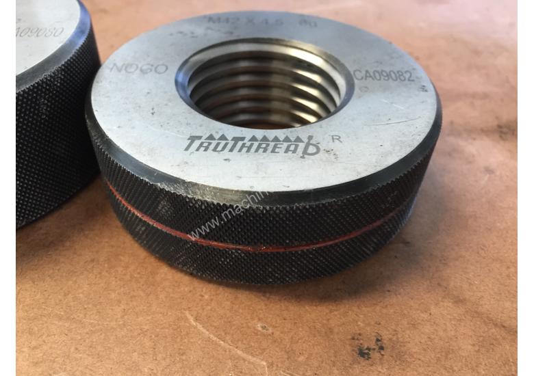 Buy Used various Thread Gauge Set Ring Type 4 Sizes Go NoGo Thread