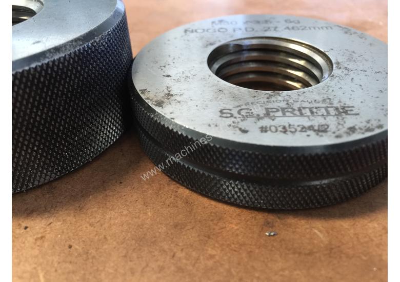 Buy Used various Thread Gauge Set Ring Type 4 Sizes Go NoGo Thread