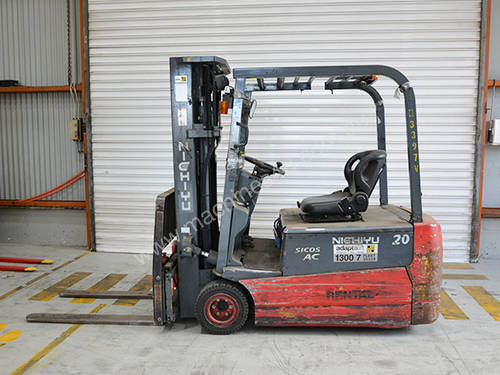 2.0T Battery Electric 3 Wheel Battery Electric Forklift
