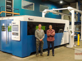 Yawei HLX-1530 8kW High Speed Fiber Laser. In stock. Ready for sale and delivery.  - picture2' - Click to enlarge
