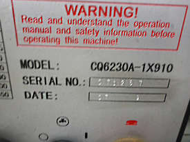 Romac Model CQ6230A Lathe - 300mm Swing, 910mm Between Centres, No Motor (Damage To Tailstock) - picture2' - Click to enlarge